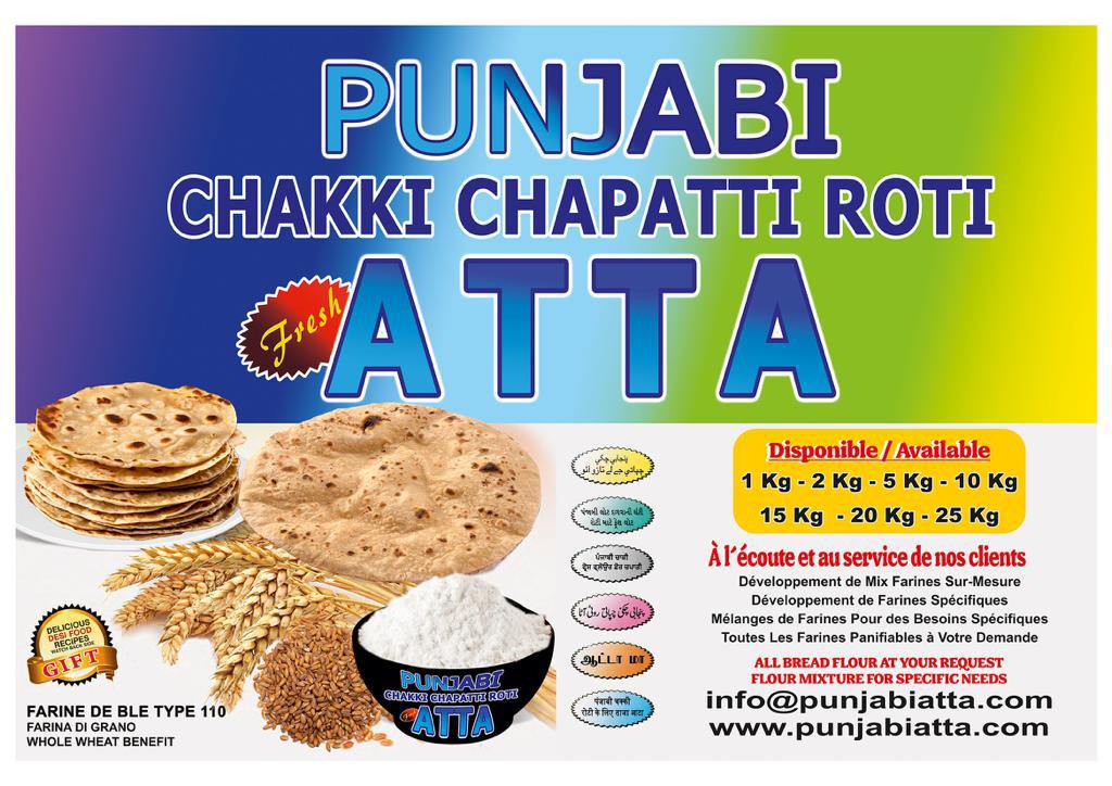 punjabi chakki Atta